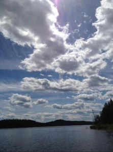 Sky Over Lake