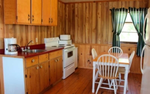 Cabin Kitchen & Dining Area